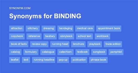 bindung synonym|another word for binding together.